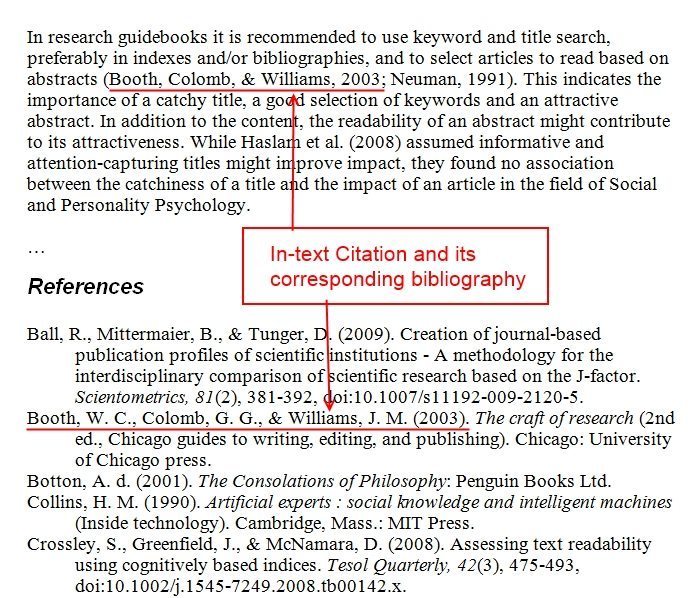 endnote format example