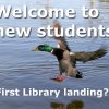 First library landing