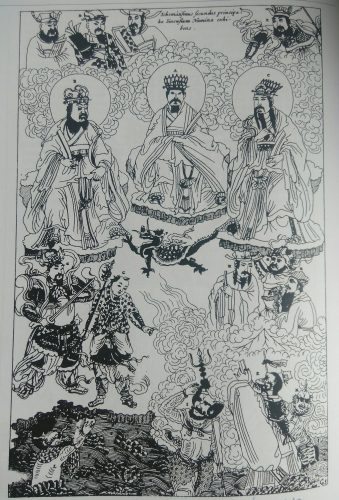 Representation of taoist religion by Kircher