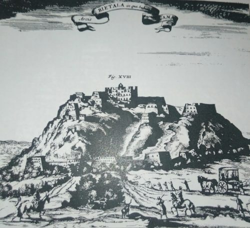 View of the Potala in Lhasa in 1661