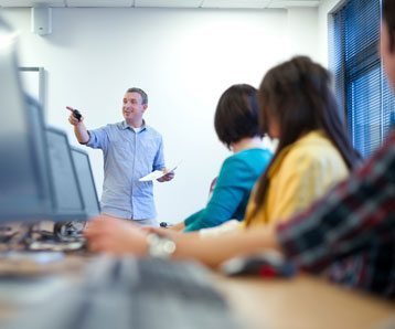 teaching in the library