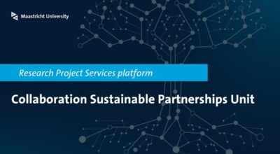Research Project Services platform collaboration with Sustainable Partnership Unit