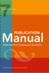 Publication manual of the American Psychological Association (7th edition)