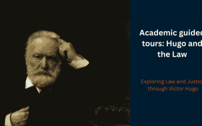 Victor Hugo portrait with scholarly context at Maastricht University Library.