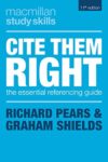 Cite them right : the essential referencing guide