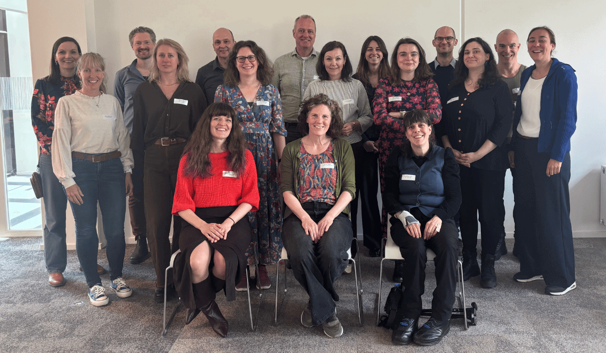 Group of people that visited the kick-off meeting of Citizen Science Hub De BRUG