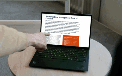 Research Data Management Code of Conduct.