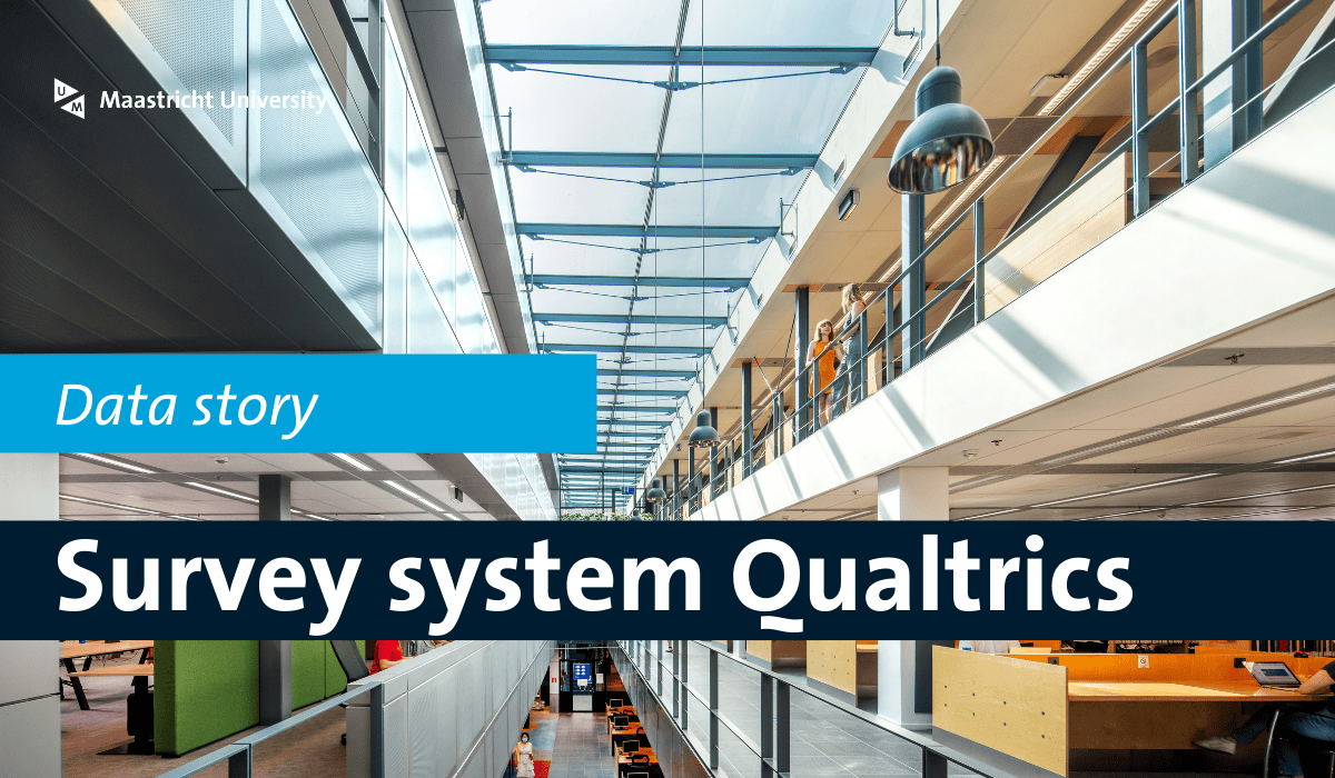 Promotional image data story Qualtrics