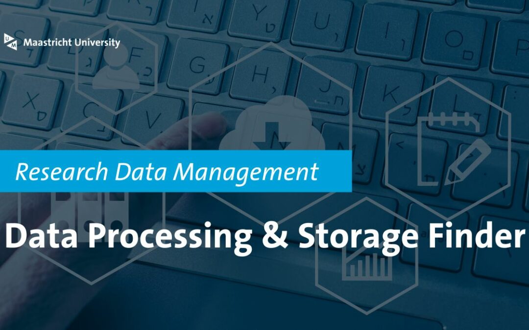 Discover the data processing and storage finder