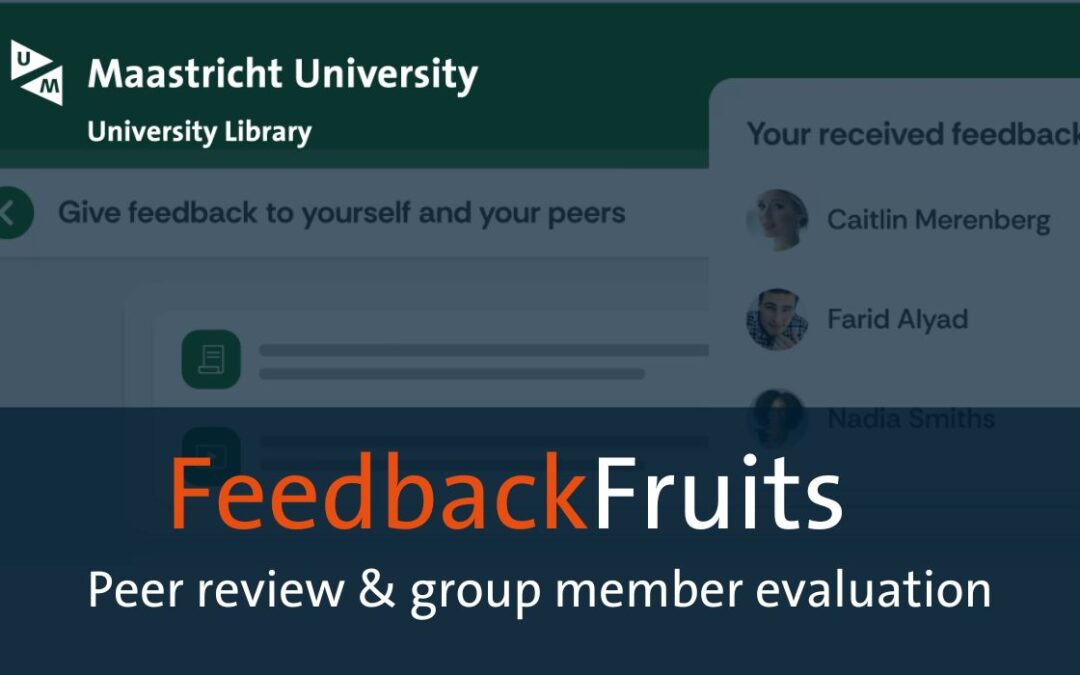 FeedbackFruits: Peer review and group member evaluation made easy