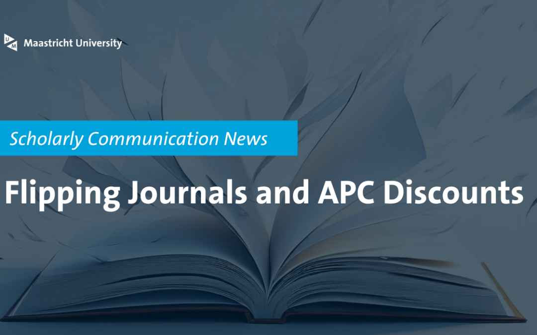 Flipping journals and APC discounts: what researchers must know