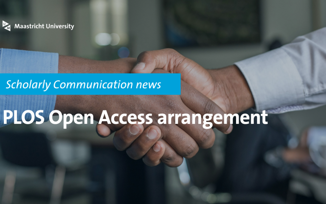 Maastricht University joins national open access agreement with PLOS