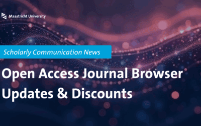 New features and a new deal in our Open Access Journal Browser - Featured Image