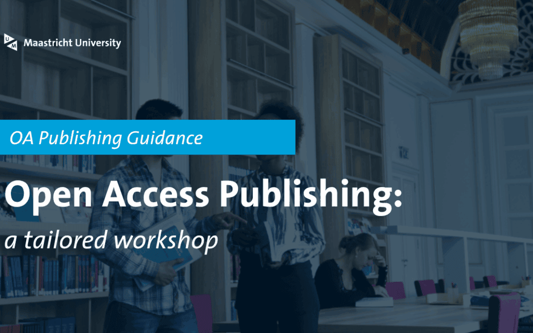 Open Access Publishing: a tailored workshop