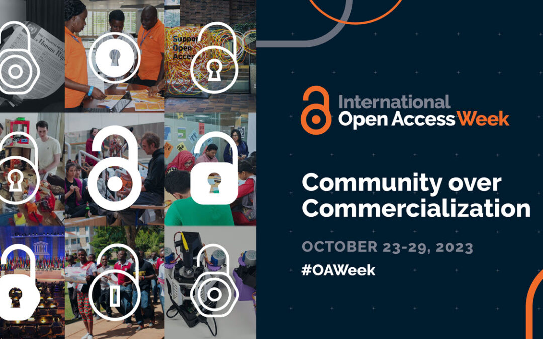 Community over Commercialisation – International Open Access Week 2023 at Maastricht University