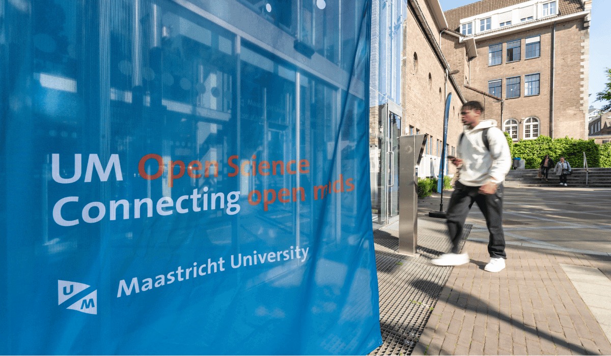 Entrance of national Open Science Festival 2023 Maastricht