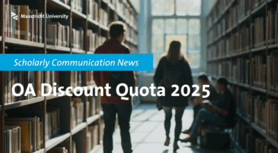Open Access publishing discounts for 2025: Quota limits approaching soon