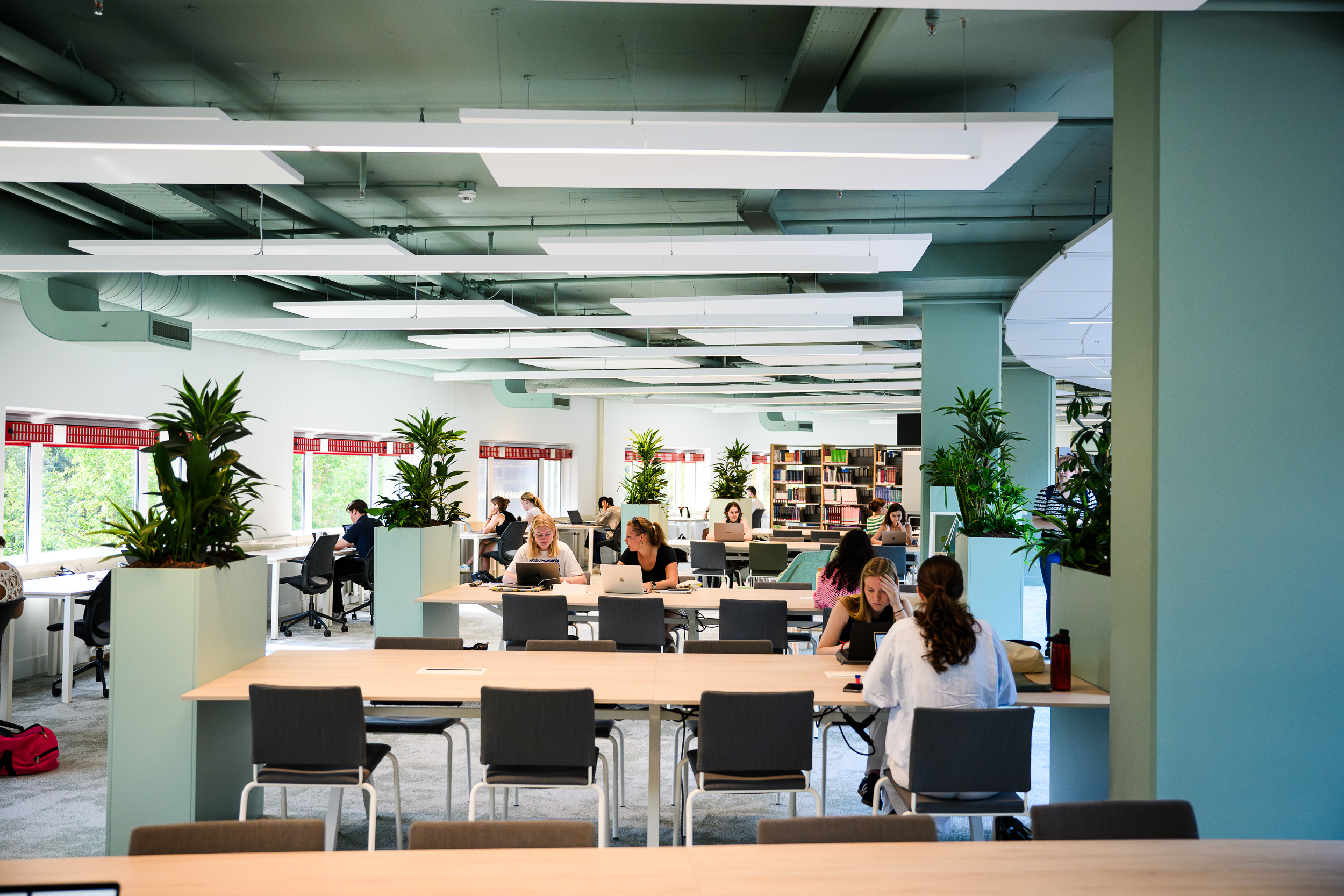 study places in a library