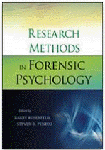 Research methods in forensic psychology