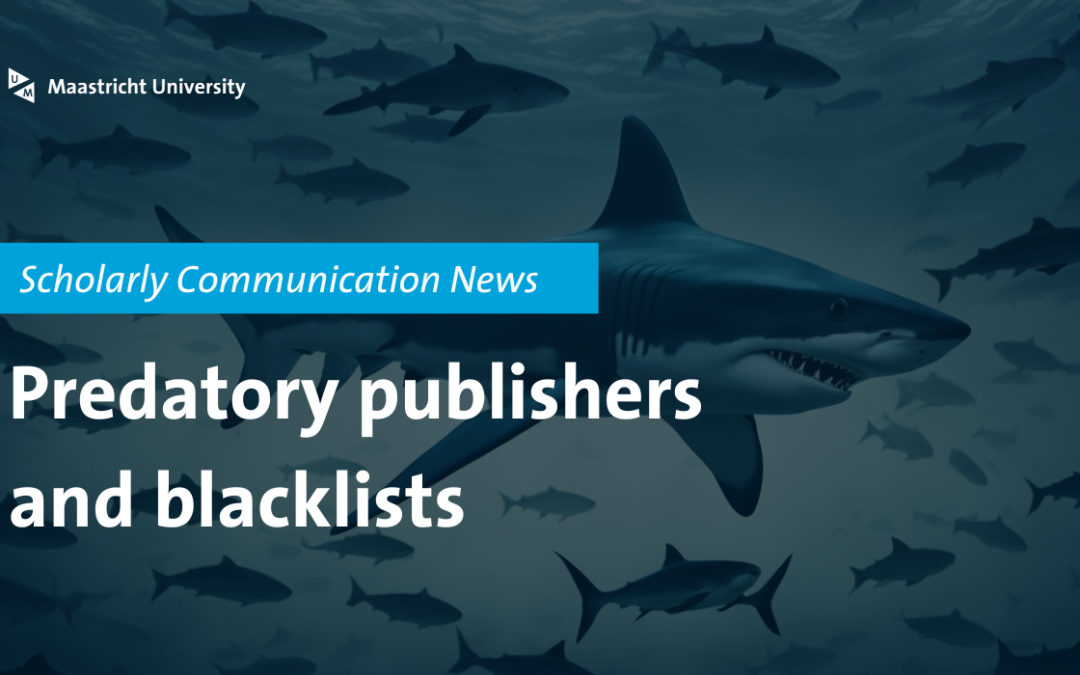 Why whitelists are better than blacklists for avoiding predatory journals