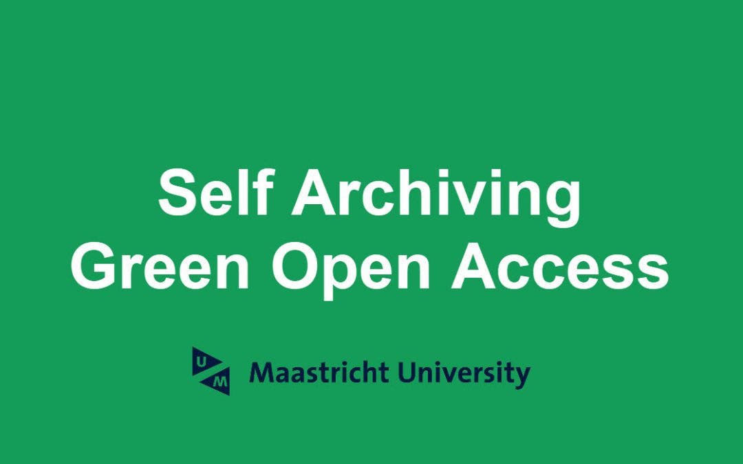 Archive and share your accepted author version (AAM)