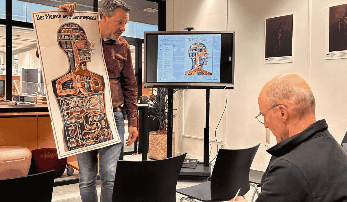 Maastricht University Library hosts a presentation on brain research and wellbeing.