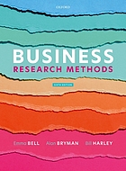 cover of the business research methods book