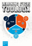 Learning cycle toolbox infographic showing plan, act, and look back stages.