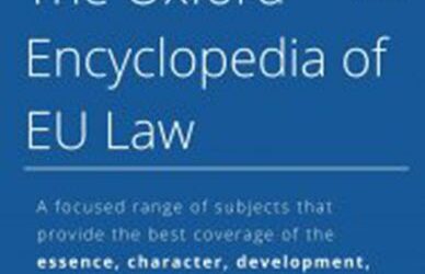 Good news – Expansion of Oxford Public International Law subscription to include Oxford Encyclopedia of EU Law