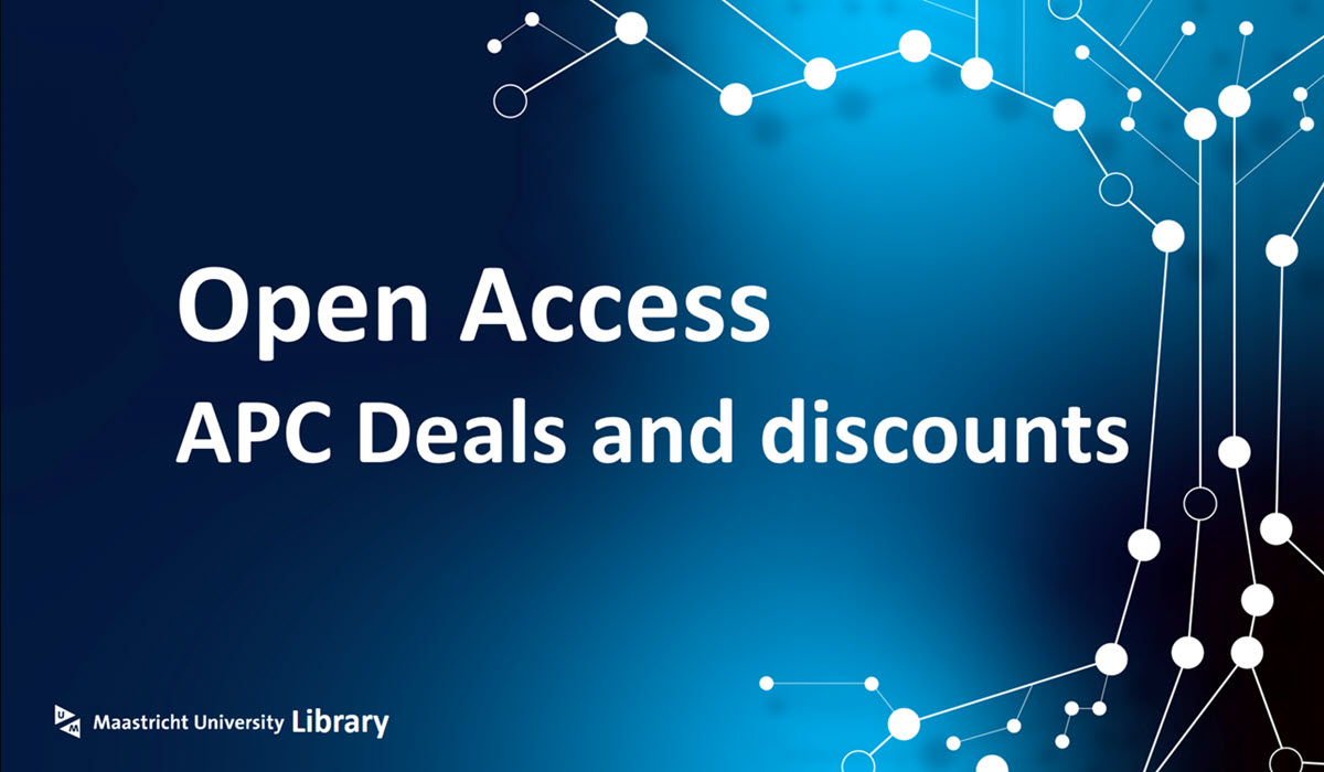 open access apc deals and discounts UM MUMC